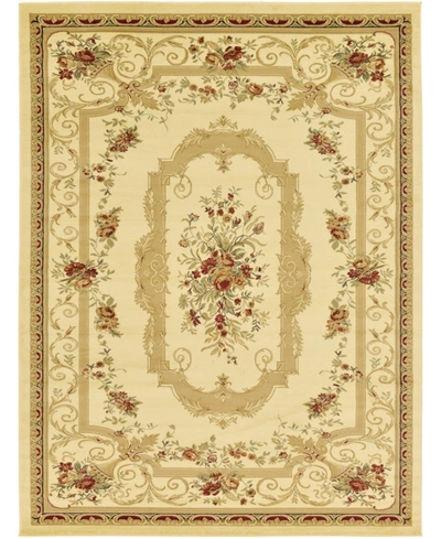 Bayshore Home Belvoir Blv3 9' X 12' Area Rug In Ivory