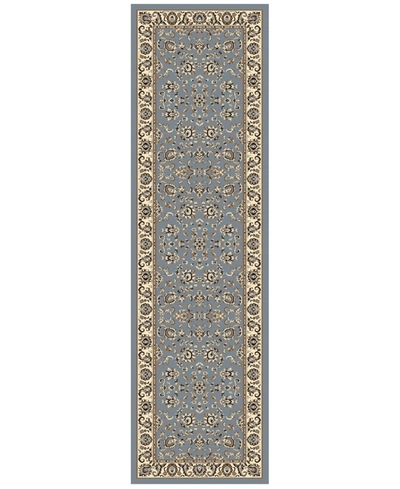 Km Home Closeout!  Pesaro Sarouk 2'2" X 7'7" Runner In Gray