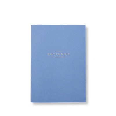 Smythson Evergreen Notebook Refill In Gold