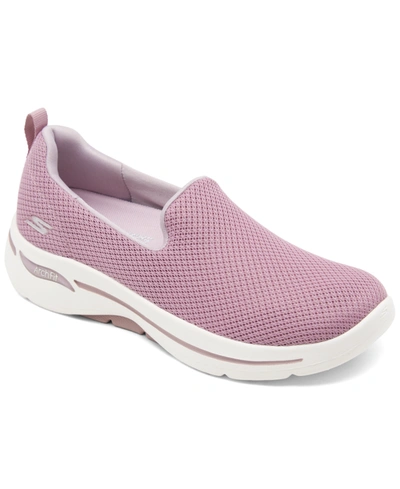 Skechers Women's Go Walk - Arch Fit Grateful Slip-on Walking Sneakers ...