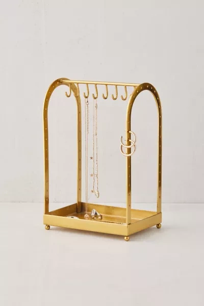 Urban Outfitters Iluria Jewelry Storage Stand In Gold