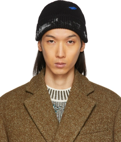 Ader Error Black Tomo Beanie