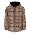 Burberry Reversible Vintage Check Jacket In Beige