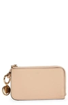 Chloé Alphabet Mini Wallet In Pink