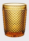 Vista Alegre Bicos Amber Lowball Glass