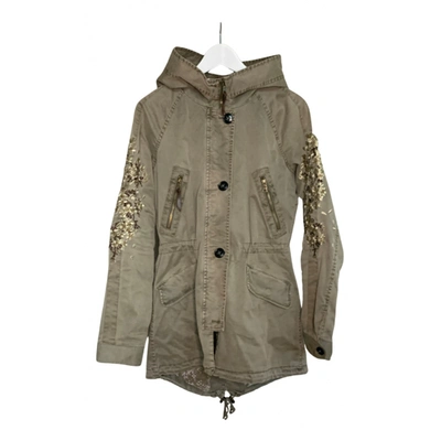 Pre-owned Blonde No.8 Parka In Khaki