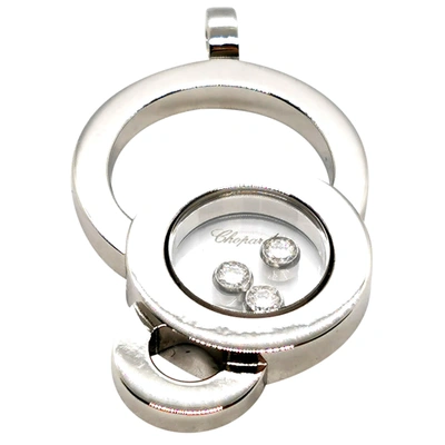 Pre-owned Chopard White Gold Pendant In Silver
