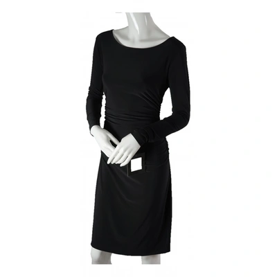 Pre-owned Norma Kamali Mid-length Dress In Black