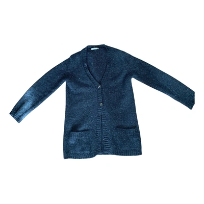 Pre-owned Roberto Collina Wool Cardigan In Anthracite