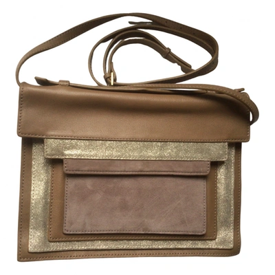 Pre-owned Jamin Puech Leather Handbag In Beige