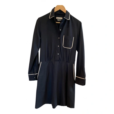 Pre-owned Paul & Joe Sister Wool Dress In Black