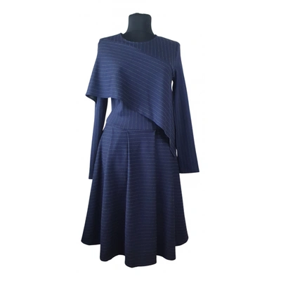 Pre-owned Dolores Promesas Mid-length Dress In Blue