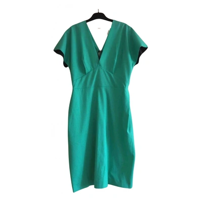 Pre-owned Roland Mouret Dress In Green
