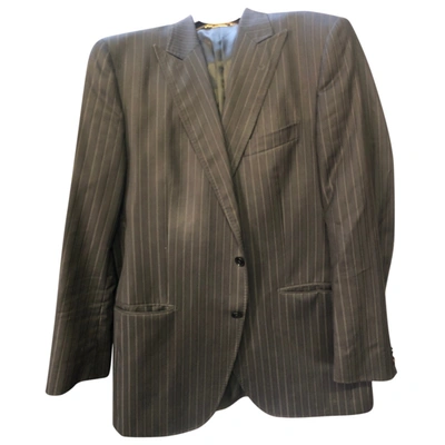Pre-owned Dolce & Gabbana Wool Suit In Anthracite