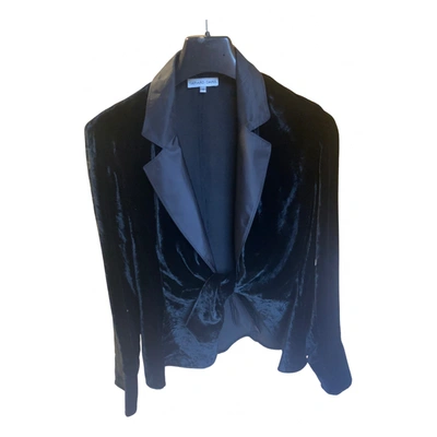 Pre-owned Gerard Darel Short Vest In Black
