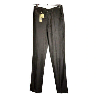 Pre-owned Romeo Gigli Trousers In Grey