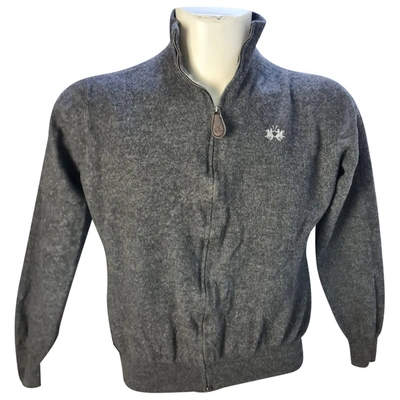 Pre-owned La Martina Wool Pull In Grey
