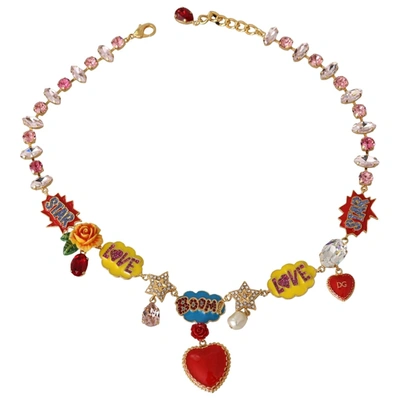 Pre-owned Dolce & Gabbana Necklace In Multicolour