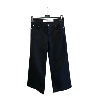Pre-owned Blumarine Large Jeans In Black