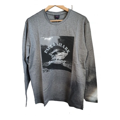 Pre-owned Paul & Shark Knitwear & Sweatshirt In Grey