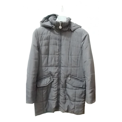 Pre-owned Camomilla Puffer In Grey