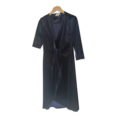 Pre-owned Dry Lake Mid-length Dress In Blue