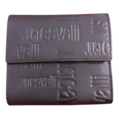 Pre-owned Just Cavalli Wallet In Black