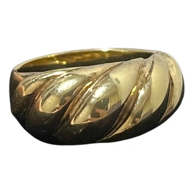 Pre-owned Mejuri Ring In Gold