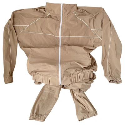 Pre-owned Y/project Jacket In Camel