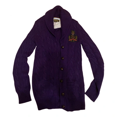 Pre-owned Polo Ralph Lauren Knitwear In Purple