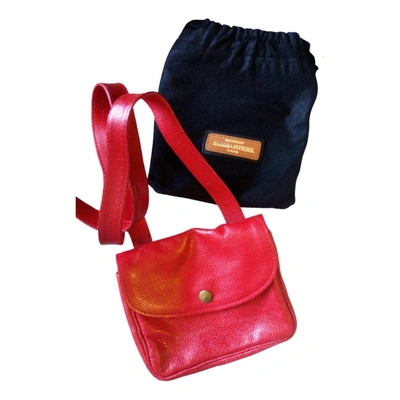 Pre-owned Sonia Rykiel Leather Handbag In Red