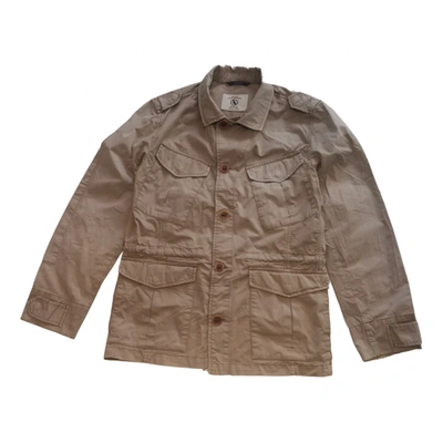 Pre-owned Aigle Vest In Camel
