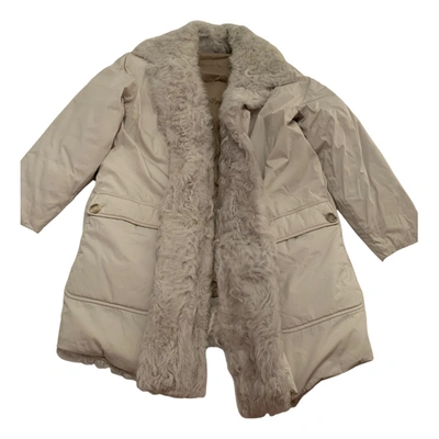 Pre-owned Eleventy Coat In Beige