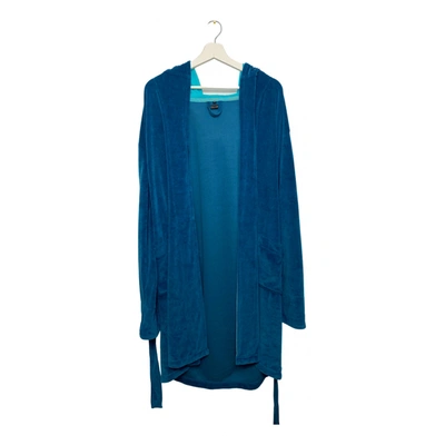 Pre-owned Escada Jacket In Turquoise