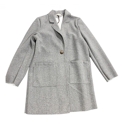Pre-owned Mangano Coat In Grey