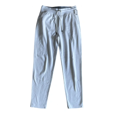 Pre-owned Brooks Brothers Trousers In White
