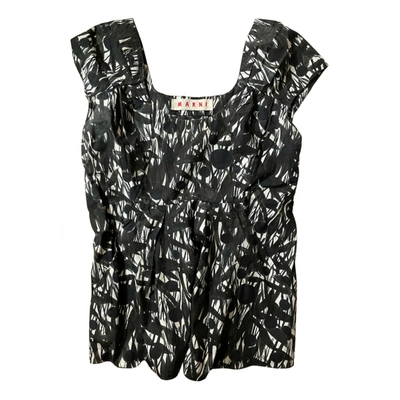 Pre-owned Marni Top In Black