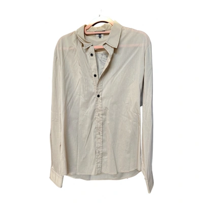 Pre-owned Costume National Shirt In White