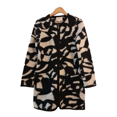 Pre-owned Clements Ribeiro Wool Coat In Multicolour