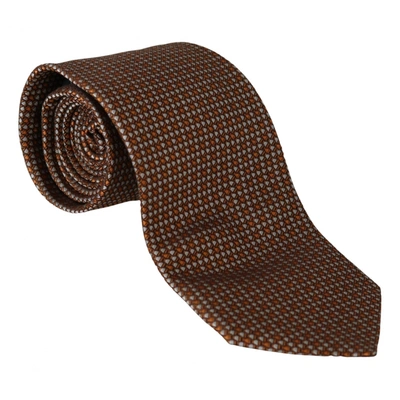 Pre-owned Dolce & Gabbana Silk Tie In Brown