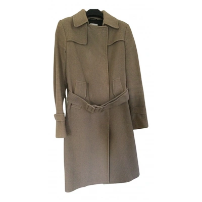 Pre-owned Costume National Coat In Grey