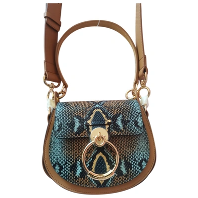 Pre-owned Chloé Tess Leather Handbag In Multicolour