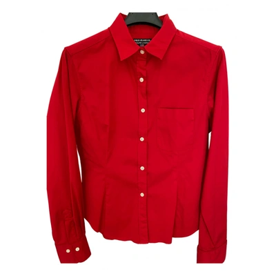 Pre-owned Polo Ralph Lauren Top In Red