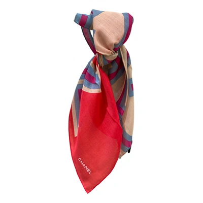 Pre-owned Chanel Scarf In Multicolour