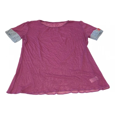Pre-owned D&g T-shirt In Pink
