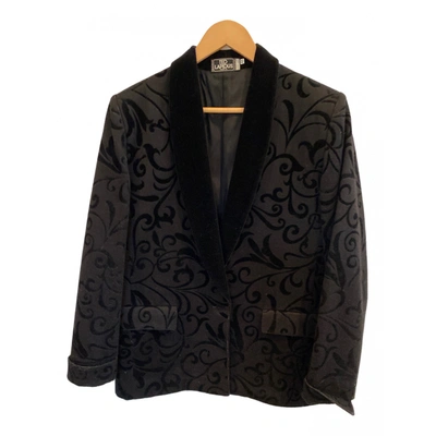 Pre-owned Ted Lapidus Wool Suit Jacket In Black