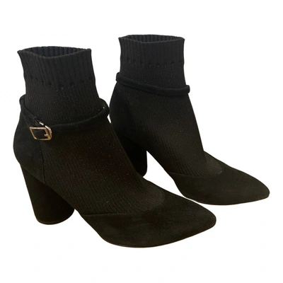Pre-owned & Other Stories & Stories Ankle Boots In Black