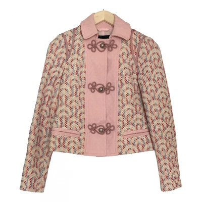 Pre-owned Marc Jacobs Wool Blazer In Pink