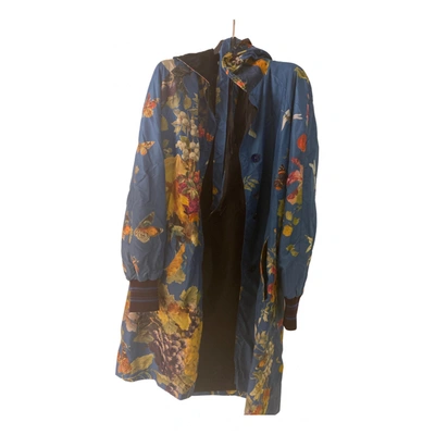Pre-owned Jean Paul Gaultier Trench Coat In Multicolour