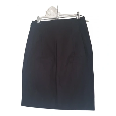 Pre-owned Ralph Lauren Mini Skirt In Black